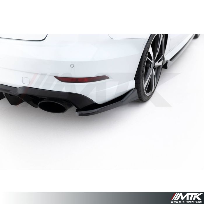 Lames latérales arrière Maxton V5  Audi RS3 8V Berline Phase 2 2017-2020